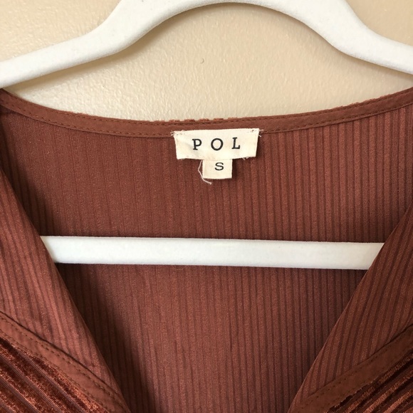 POL Velvet Corduroy Shirt - Picture 3 of 6